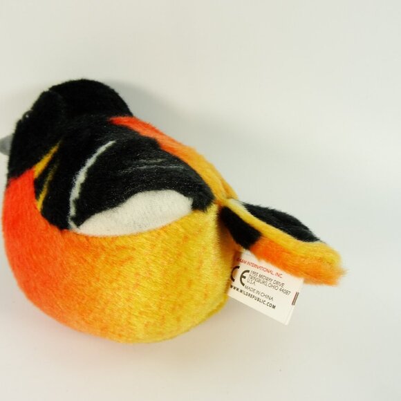 Wild Republic Birds Plush Lot Turkey Owl Bluebird Goldfinch Robin - Picture 12 of 16